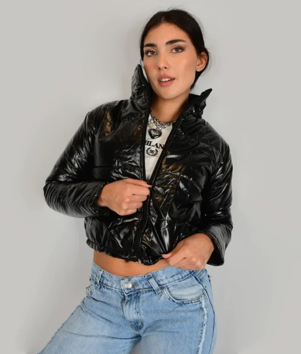 CAMPERA PUFFER GLAZED
